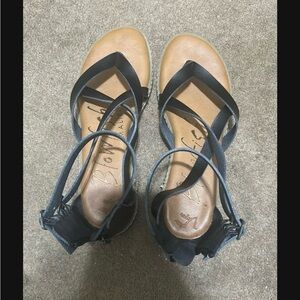 Bowchic Black Women's Sandals